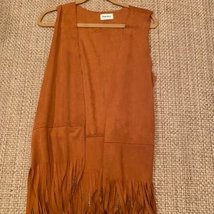 Fringe Suede Vest